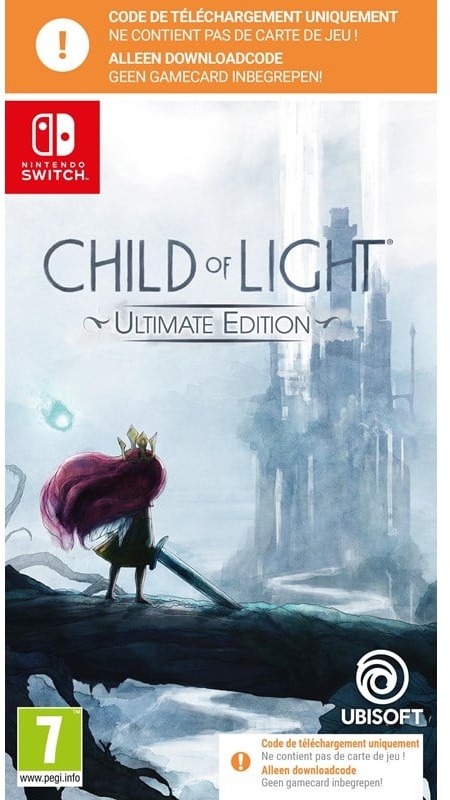 Child of Light - Ultimate Remaster (Code in a Box) - Nintendo Switch - RPG - PEGI 12