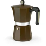Monix M671012 Kaffeemaschine Mokka-Kanne Braun