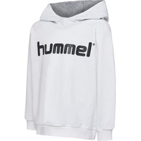 Hummel Herren Hmlgo Kids Cotton Logo Hoodie Kapuzenpullover, White,