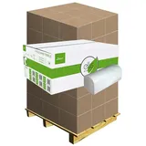 V Ellis Eco weiß 24x21 cm Palette Handtuchpapier Palette mit 32 x 3200 Blatt, Zick-Zack / V-Falzung, 2-lagig