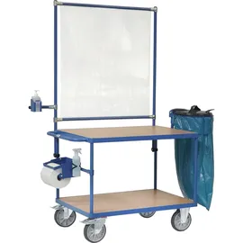 Fetra Fechtel Transportgeräte GmbH fetra Papierrollenhalter inkl. Anbausatz für Tischwagen 900 x 500
