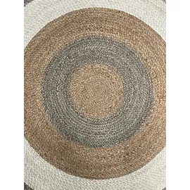 Myflair Terra Rings Juteteppich Ø 200 cm Beige