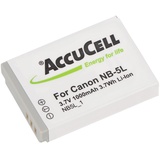 AccuCell Akku passend für Canon NB-5L Digicam IXUS 850 IS