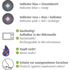 Wenko Auto-Entfeuchter mit Indikator 1000g 1er-Set