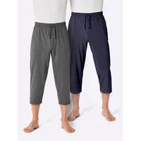 wäschepur Schlafanzug Hose 3/4-lang Bunt 44-46