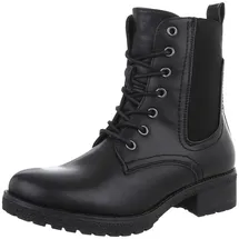 Ital-Design Stiefelette in Schwarz | Gr.: 37