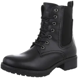 Ital-Design Stiefelette in Schwarz | Gr.: 37