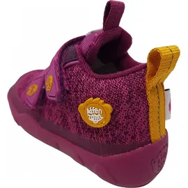 Affenzahn Knit Happy Vogel Klettschuh Lila, - 21