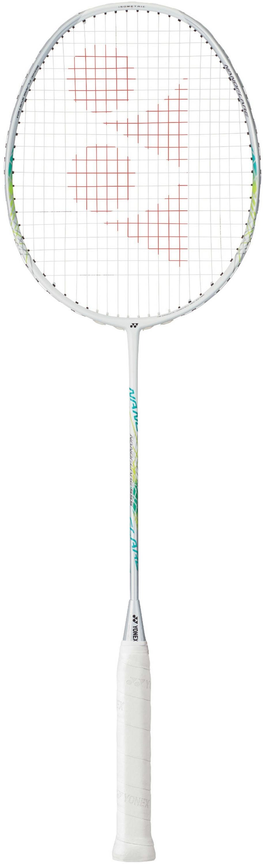 Yonex NANOFLARE 500 Badmintonschläger in matte white, Größe Einheitsgröße - weiß