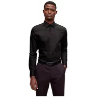 Boss H-hank-kent-c1-214 10245425 01 Langarmhemd - Black - 41