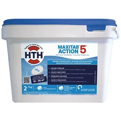 2,7 kg HTH Pool Multitabs Maxi 135g - ACTION 5