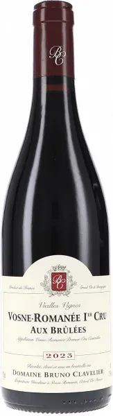 Vosne-Romanée 1er Cru Aux Brulées Vieilles Vignes AOC Bruno Clavelier 2023 BIO