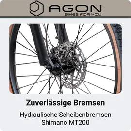 Agon Alpha 27,5 Zoll RH 48 cm Black Beige