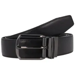 Boss Onnie Wendegürtel Geschenkbox Leder individuell kürzbar schwarz