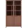 Woood Vitrine Exhibit 99 x 44 x 170 cm Braun
