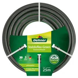 Dehner Gartenschlauch Stabiloflex 25 m grün