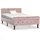 vidaXL Polsterbett 100 x 200 cm Rosa