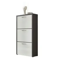 BMG Möbel Schuhkipper »Siena« (Schuhschrank Schuhregal Schrank Garderobe, 3