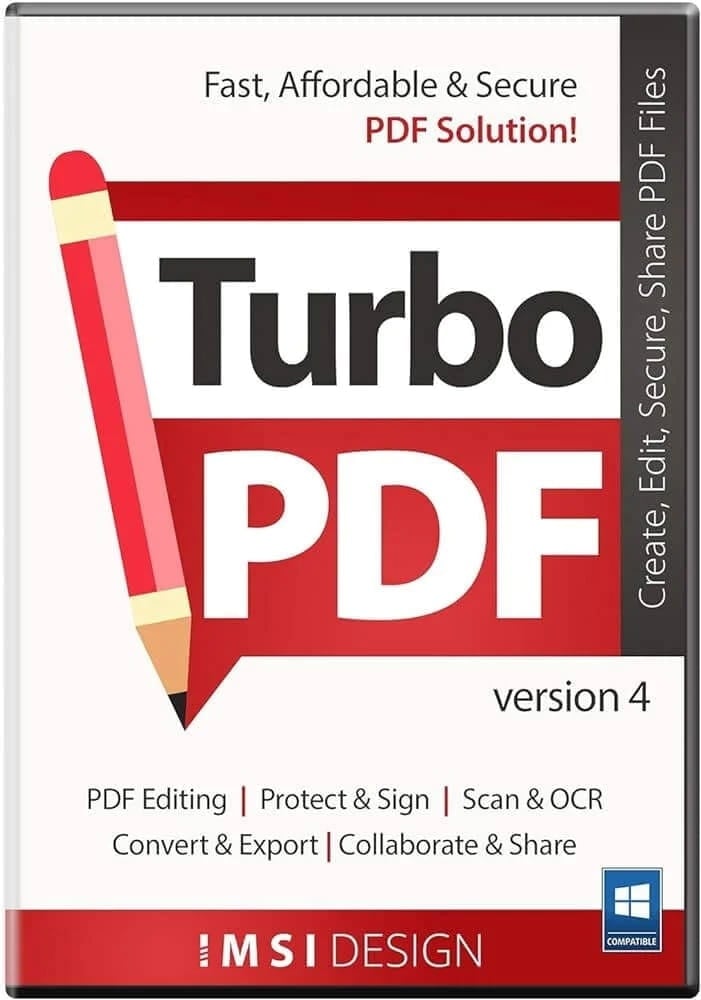 TurboPDF v4, English