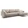 creation by rolf benz Eckcouch Chenille 300 cm Beige