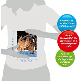 Ravensburger Malen nach Zahlen - Fohlen mit Kätzchen