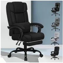 luxuskollektion Ergonomischer Bürostuhl Schwarz
