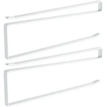 Intirilife 2x Papierrollenhalterung in Weiß - Z-Form, in Gr.: onesize