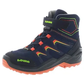 Lowa Maddox Warm GTX Mid Kinder navy - blau