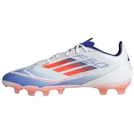 Adidas F50 Pro MG Cloud White / Solar Red / Lucid Blue 45 1/3