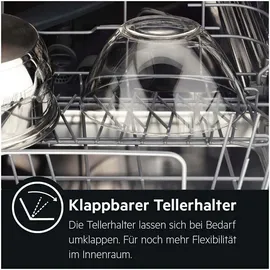 AEG FFB7675XPW Geschirrspüler (freistehend, 598 mm breit, Weiß)