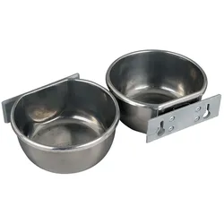 Wandnapf aus Edelstahl (300 ml / 400 ml / 600 ml / 850 ml) - Inhalt: 600 ml