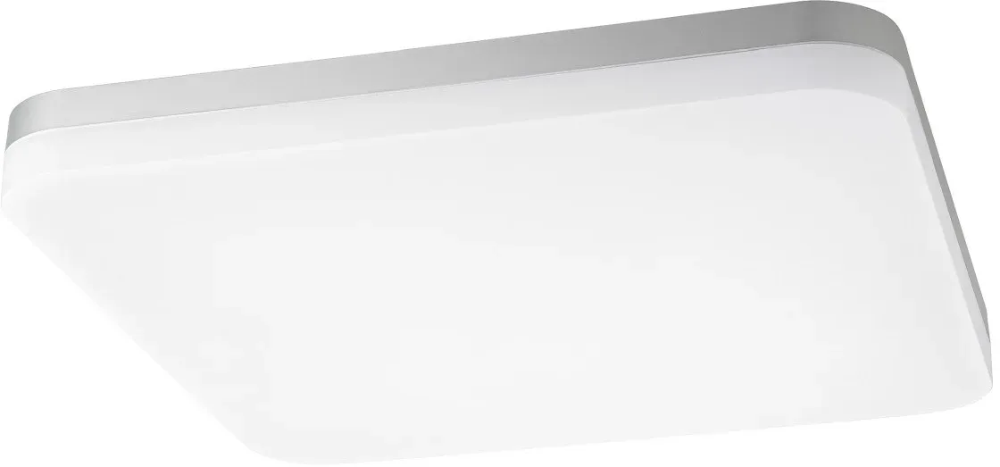 Sigor Aufbauleuchte Square 400mm silber 28/22/18W 3000/4000K IP54 120° 3600lm Ra80