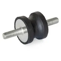 456-15-15-12-SS-55 Gummipuffer, Edelstahl