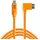 Tether Tools TetherPro USB-Datenkabel für USB-C an USB 3.0 Micro-B - rechtsgewinkelter Stecker orange 4,6m