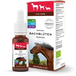 Bachblüten Tiere Tropfen Aggressivität 20 ml