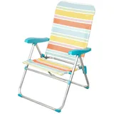 Aktive 62422 5 Positions 55x65x95 Cm Strandstuhl - Multicolour - One Size