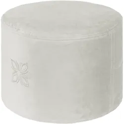 OMNANA CUSHYTM Meditationskissen Velvet 20cm MILKY MARSHMALLOW 