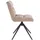 Home Deluxe Esszimmerstuhl drehbar 2er Set NODA - Samt Hellbraun