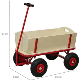 Proregal Bollerwagen BOLLY rot