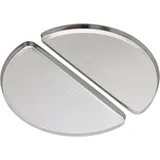 Monolith Grillschale 46 cm Edelstahl silber