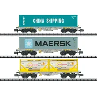 Trix Containertragwagen-Set Sgmmns 190 18703 N