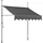 Garden Pleasure Klemmmarkise 350 x 120 cm anthrazit
