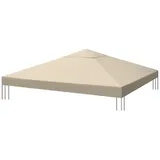 Sekey Pavillon-Ersatzdach pavillondach 3x3 ersatzdach wasserdicht, 1000D Polyester