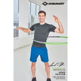 Schildkröt Fitness Hula Hoop Reifen grau/grün (960035)