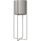 BLOMUS Pflanzgefäß mit Gestell Kena Ø 29 x 80 cm mourning dove