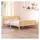 vidaXL Massivholzbett 120 x 200 cm Braun