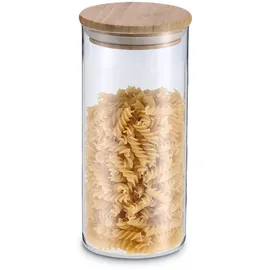 Zeller Vorratsglas mit Bambusdeckel 1400 ml