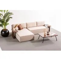 Viva Möbel Sofa CUPRA, L275 x R170 cm Ottomane rechts, Modular und luxuriös für jeden Wohnraum.