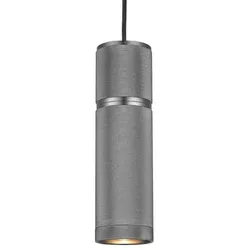 Halo Design - Halo The Pendant Pendelleuchte Cylinder Gunblack