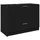 vidaXL Waschbeckenunterschrank 78 x 37 x 59 cm Schwarz